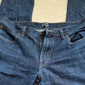 J. Crew Men's Deep Blue Straight Jeans